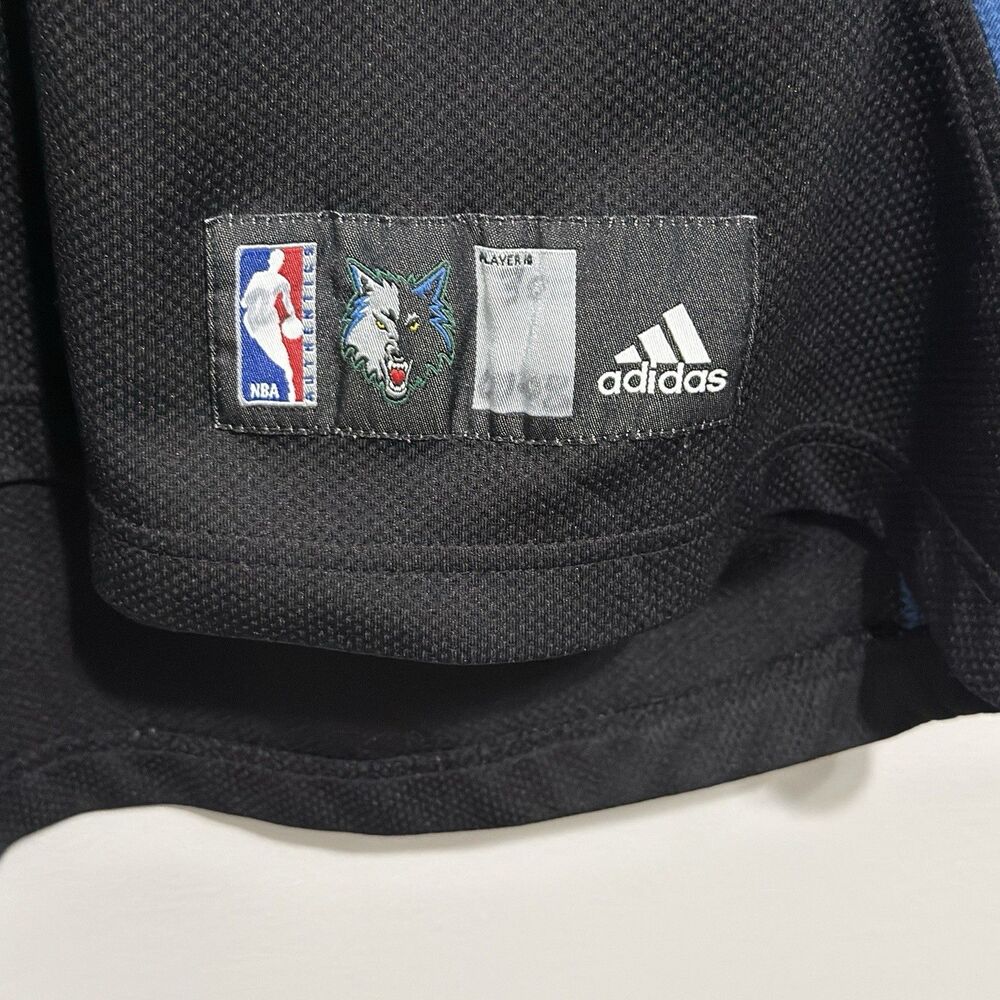 Minnesota Timberwolves Adidas Retro NBA Game Issued Shooting Shirt Men 4XL Tall - Picture 4 of 5